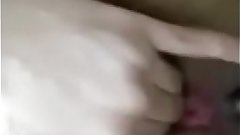 malaysian aunty milking her boobs and fingering