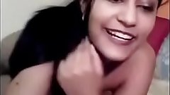 Tamil beautiful house wife enjoying a naughty video chat.MP4